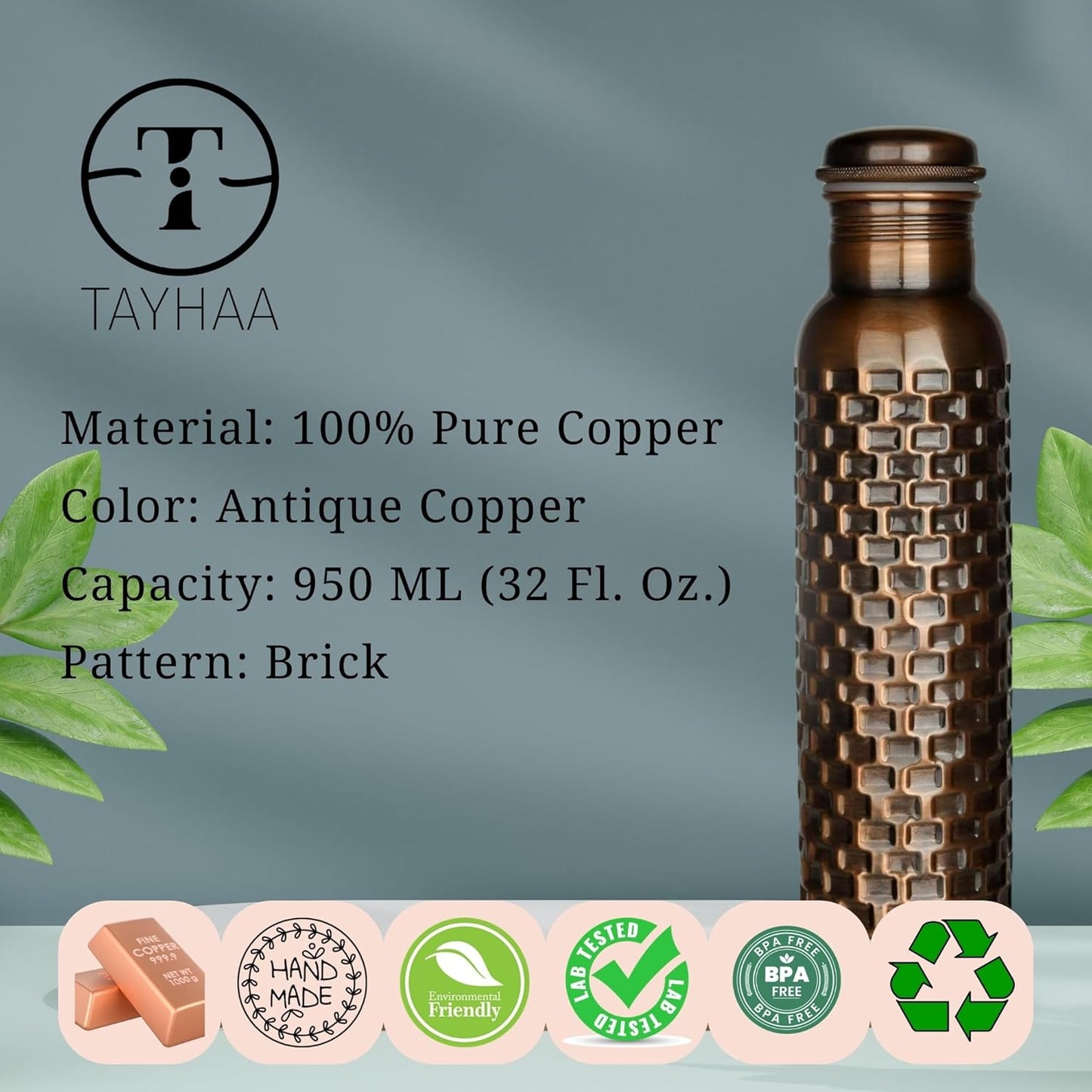 Refined by Fire Copper Bottle 